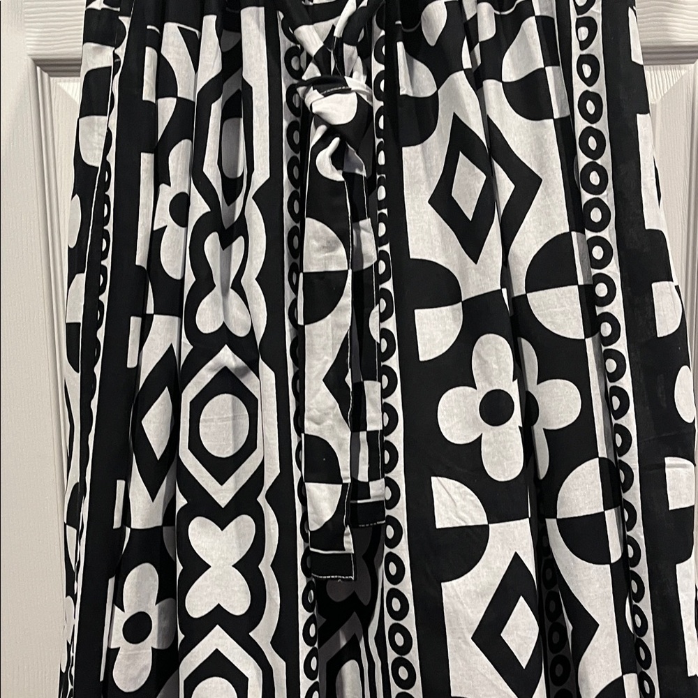 Advance Apparels‎ Monochrome Patterned A-Line Skirt 6 To 12 Small To Large - Picture 3 of 16